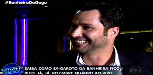 Leandro Seguro, ex-modelo que fazia o quadro "Banheira do Gugu", contou sobre os bastidores da atração