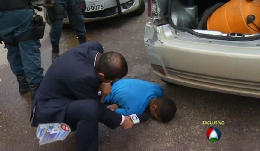 Repórter tenta entrevistar homem morto após perseguição policial em SE