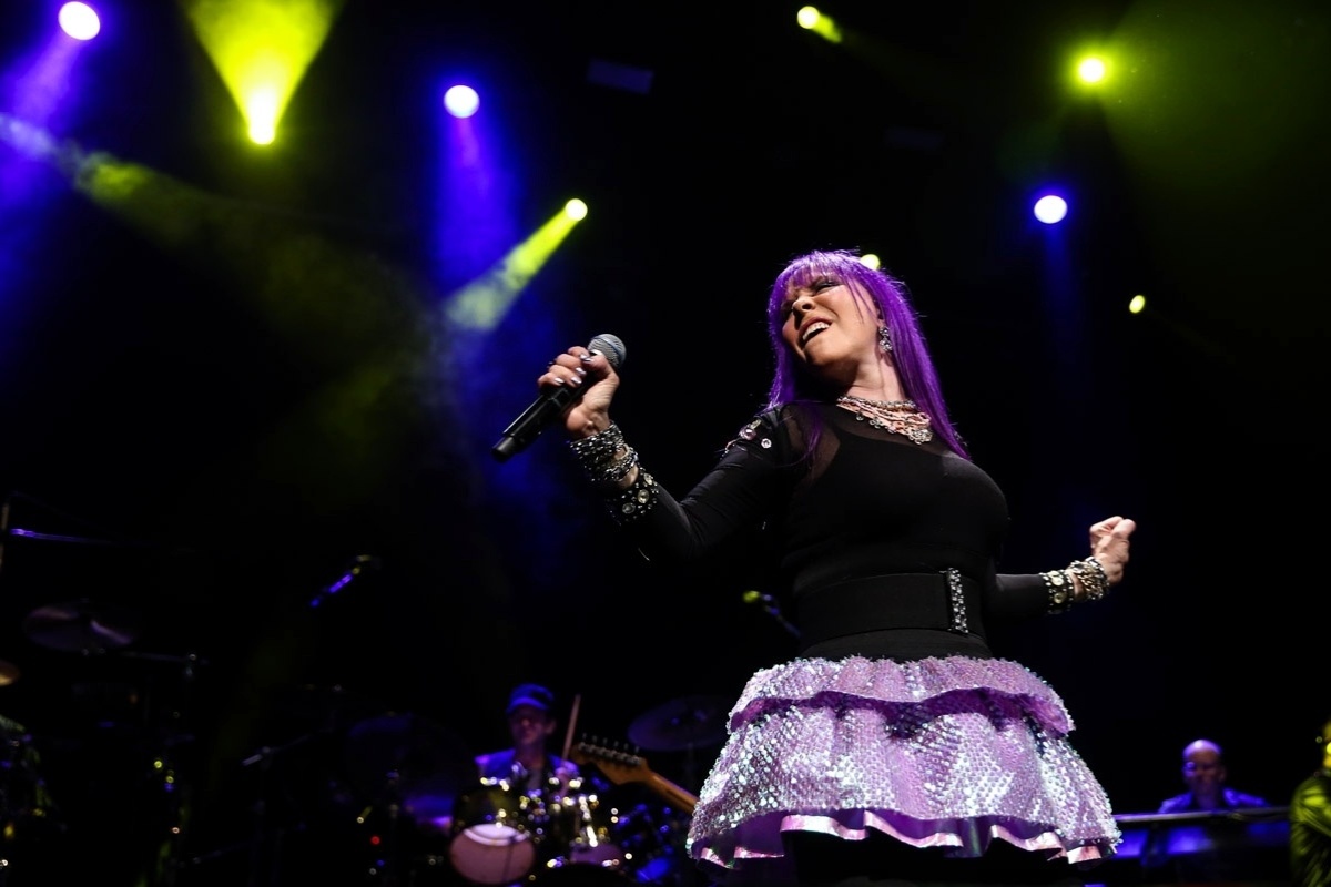 29.mai.2015 - Baby do Brasil lança seu primeiro DVD ao vivo com grande show no HSBC Brasil, na zona sul de São Paulo, na noite desta sexta-feira - Manurela Scarpa/Photo Rio News