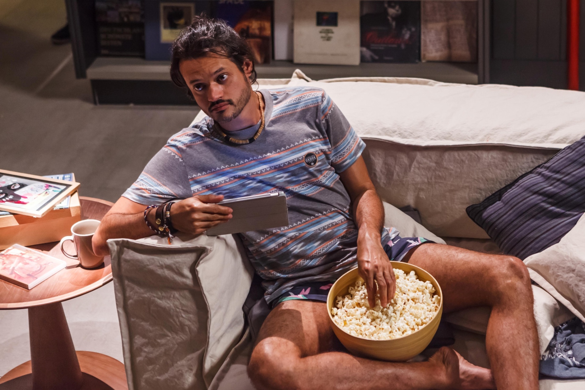 Álamo Facó interpreta Magrão, o cômico amigo de Marcelo - Divulgação