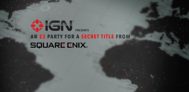 Convite para festa indica projeto misterioso da Square Enix - IGN