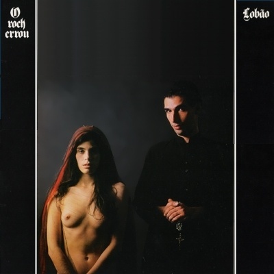 A capa do álbum "O Rock Errou", do cantor Lobão, também disponível na plataforma - Reprodução