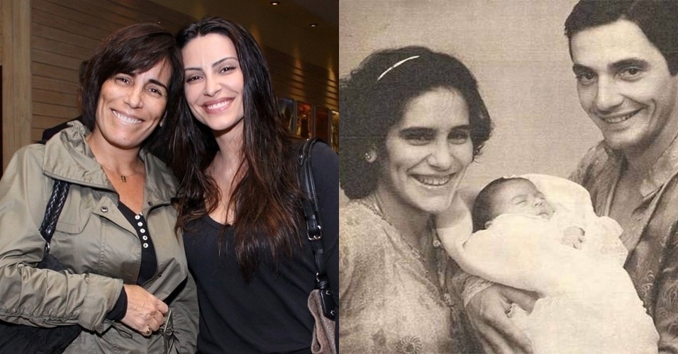 Antes e depois de Cleo Pires com a mãe, Gloria Pires