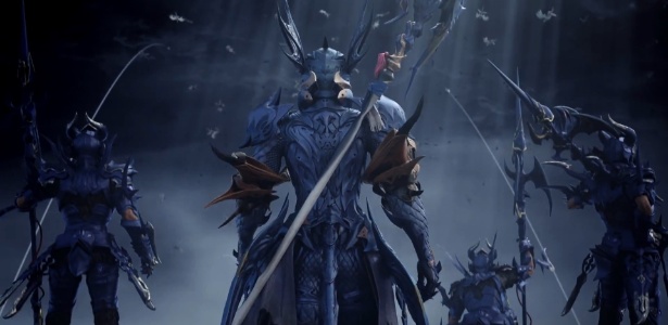 Os Dragoons de Ishgard são personagens importantes da primeira expansão de "FF XIV" - Divulgação