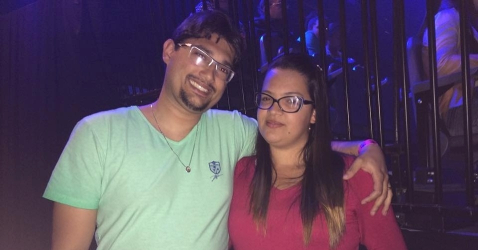 Pela primeira, o casal Sheila Martinez, 25 anos Alan Martinez, 27, estão acompanhando uma novela juntos