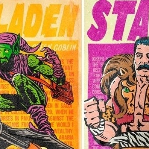 Bin Laden e Stálin se transforam nos vilões Duende Verde e Kraven, O Caçador - Reprodução/BBC