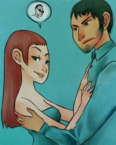 Comparação com o 'ex' - Leh Latte/UOL