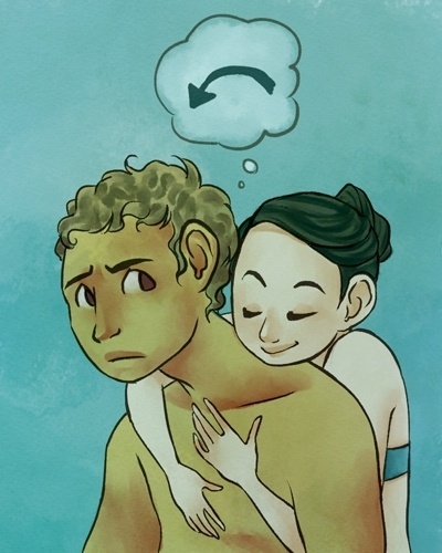 MEDO DE BROCHAR | "Eles morrem de medo de falhar, principalmente se estiverem com uma mulher com quem nunca transaram e se acharem que ela é muita areia para o caminhãozinho deles", diz a psicóloga Carla Cecarello - Leh Latte/UOL