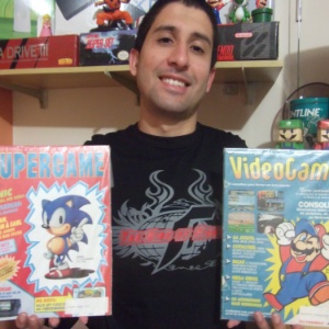 LOTE DE REVISTAS DE VIDEOGAMES NOSTÁLGICAS E RARÍSSIMAS 