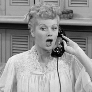 Lucille Ball em "I Love Lucy"