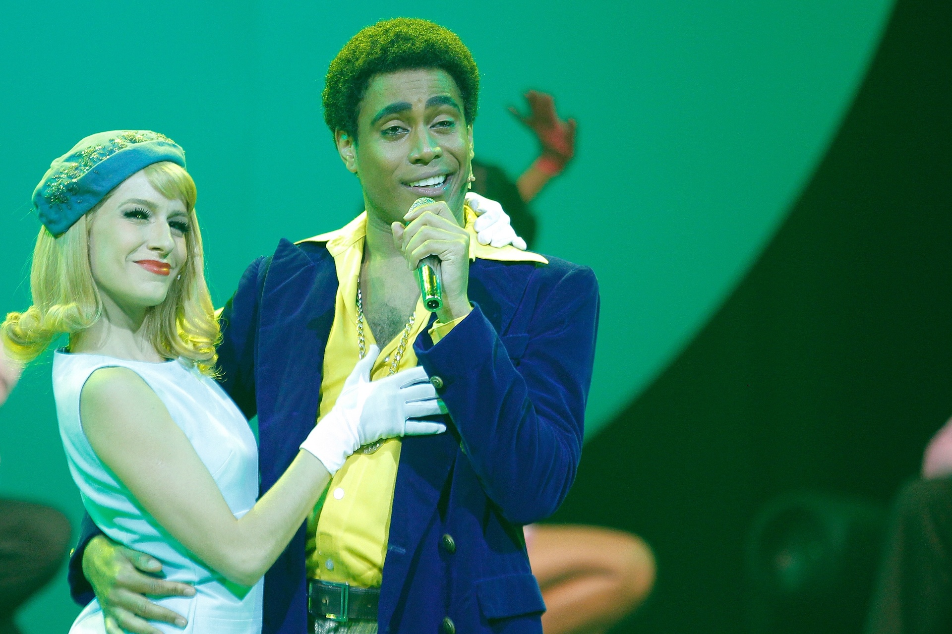 9.jun.2015 - "S'Imbora, o Musical - A História de Wilson Simonal" fica em cartaz no Teatro Cetip até 26 de julho, de quinta a domingo - Reinaldo Canato/UOL