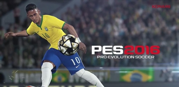 Brasileiro Neymar será destaque promocional de "Pro Evolution Soccer 2016" - Reprodução