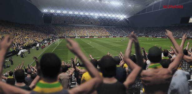 Trailer de "PES 2016" sugere estreia do estádio do Timão na série de futebol da Konami - Reprodução