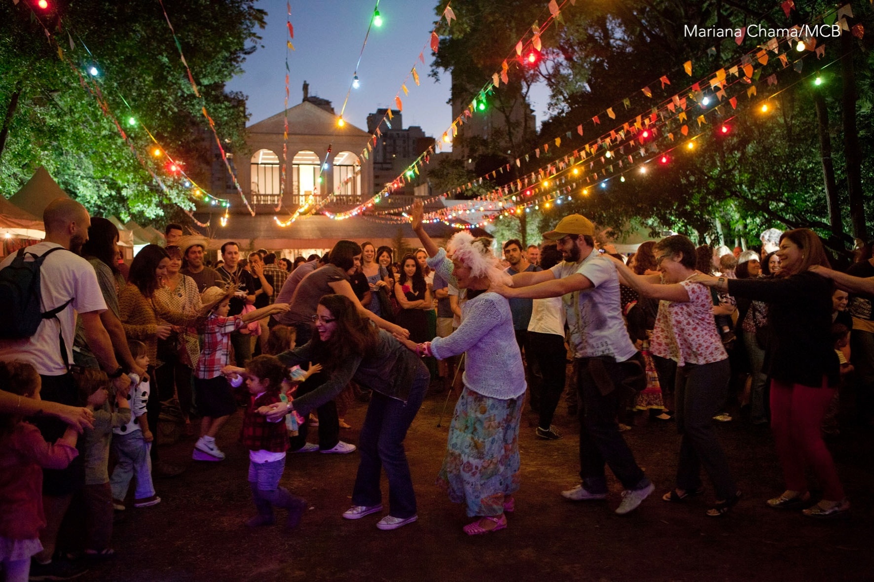 Arraial no Museu é a festa junina promovida pelo Museu da Casa Brasileira, com apresentações musicais e brincadeiras típicas - Mariana Chama/MCB