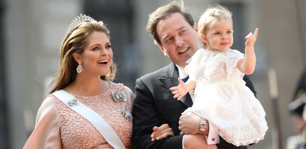 Madeleine e seu marido, o banqueiro Christopher O'Neill, tiverem seu primeiro filho, a princesa Leonore, em fevereiro do ano passado.