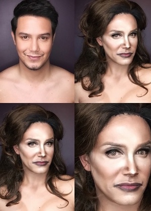 Paolo Ballesteros quis homenagear a transgênero Caitlyn Jenner - Instagram/pochoy_29