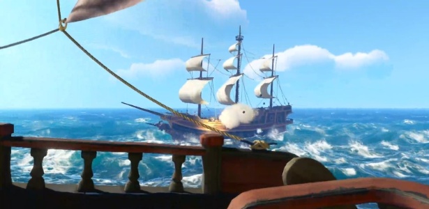 Trailer de gameplay do novo jogo da "RARE", que é o "mais ambicioso da história" da empresa... "Sea of Thieves" - Reprodução