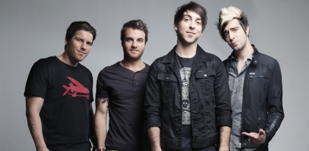 A banda americana All Time Low, que tocará em São Paulo, Rio e Porto Alegre - Divulgação