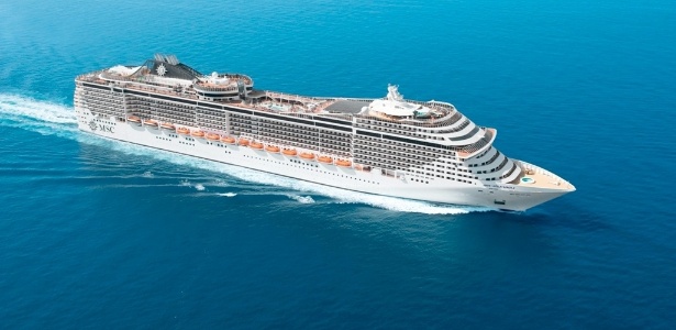 O MSC Splendida será um dos navios da próxima temporada de cruzeiros - Divulgação/MSC