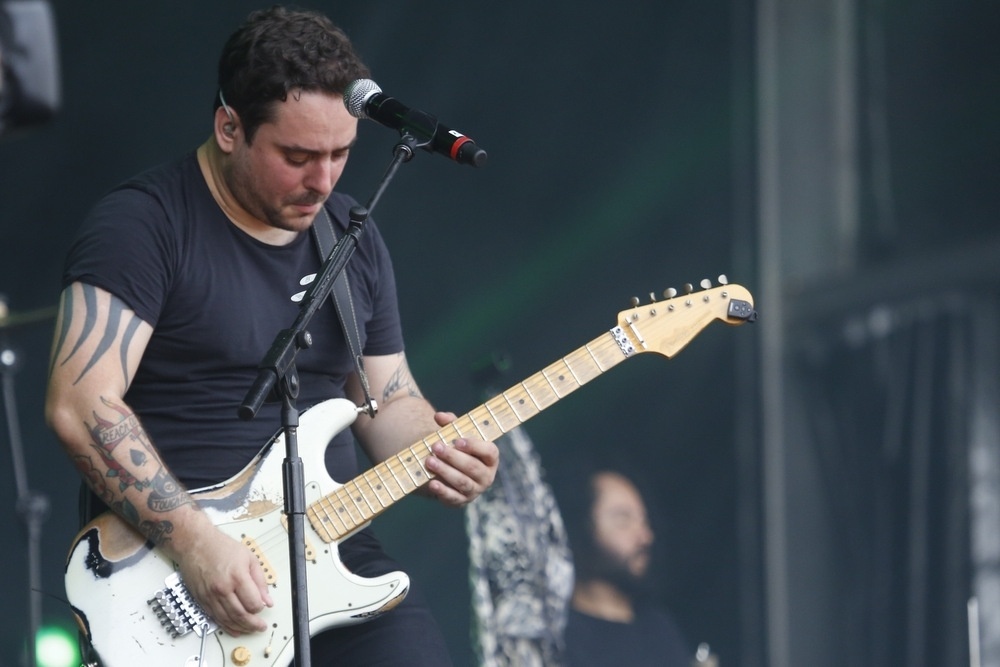 25.set.2015 - Primeiro show do quinto dia, o Clássicos do Terror homenageia a trilha sonora do grandes filmes de terror, além de tocar sucessos do heavy metal. - Felipe Assumpção/AgNews