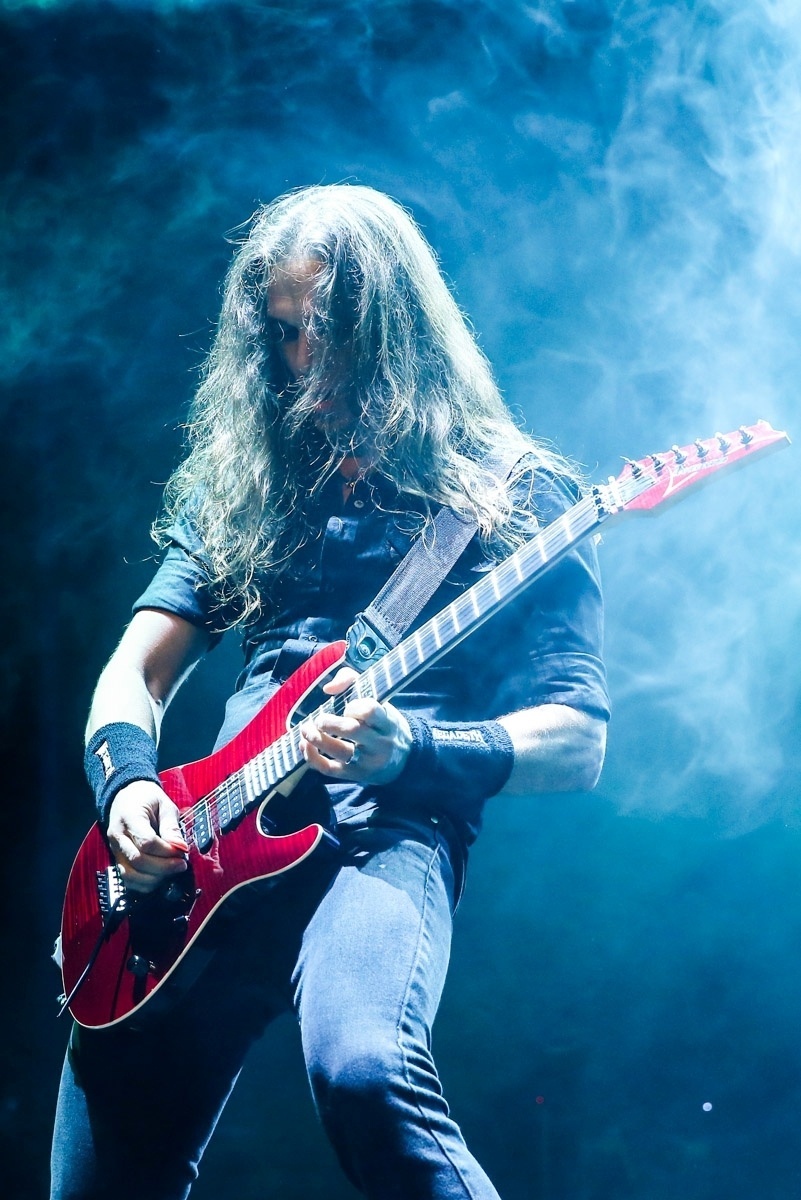 7.ago.2016 - Megadeth se apresenta no Espaço das Américas em São Paulo - Manuela Scarpa/Brazil News