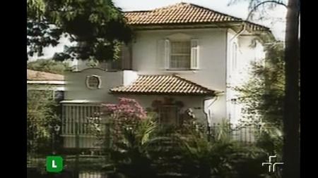 A casa da família Silva e Silva, que aparecia na abertura da série 'Mundo da Lua' - Reprodução