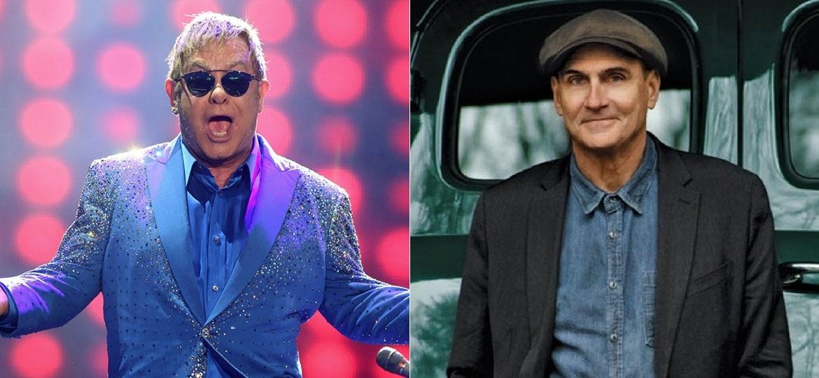 Elton John e James Taylor farão shows juntos em São Paulo - Divulgação