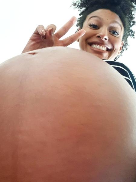 Sheron Menezzes mostra barriga de nove meses de gestação - Reprodução/Instagram/sheronmenezzes