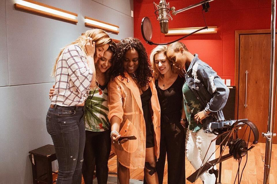 As meninas do Rouge se reúnem para retorno do grupo - Reprodução/Facebook