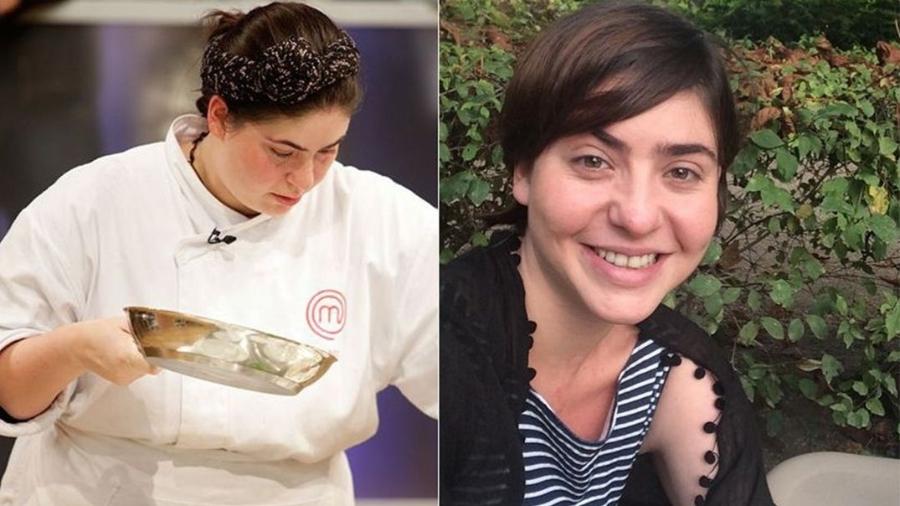 Izabel Alvares antes e depois da dieta que fez a perder 40 quilos. Agora a chef é empresária do universo fit - Reprodução/Montagem UOL