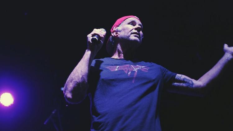 Chad Smith gesticula - Pamela Martins/Divulgação - Pamela Martins/Divulgação