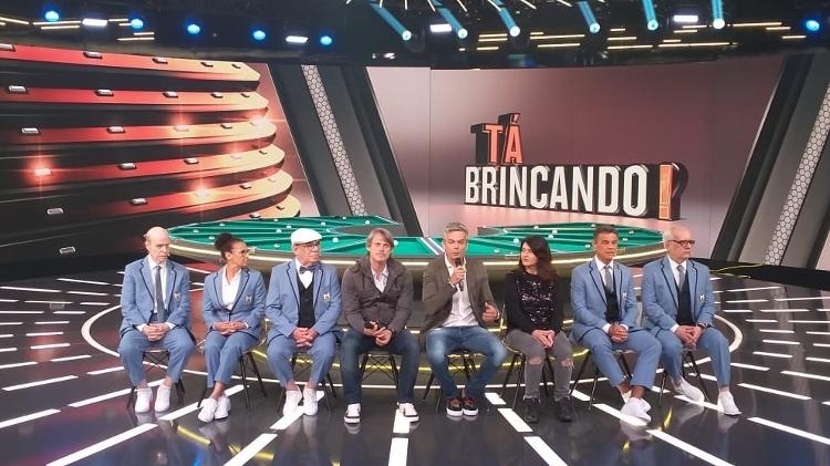Otaviano Costa na coletiva do seu programa "Tá Brincando", que estreia em janeiro na Globo - Ana Cora Lima/UOL - Ana Cora Lima/UOL