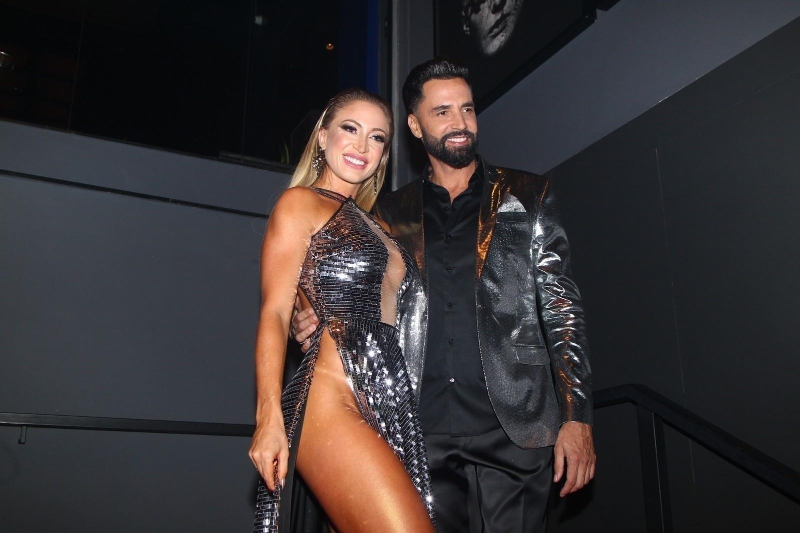 latino e namorada jessica rodrigues - Marcello Sá Barreto/Brazil News