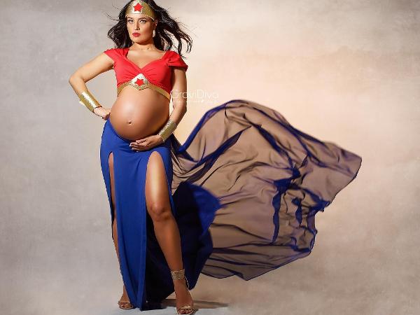 Fotógrafa transforma mulheres grávidas em personagens do cinema