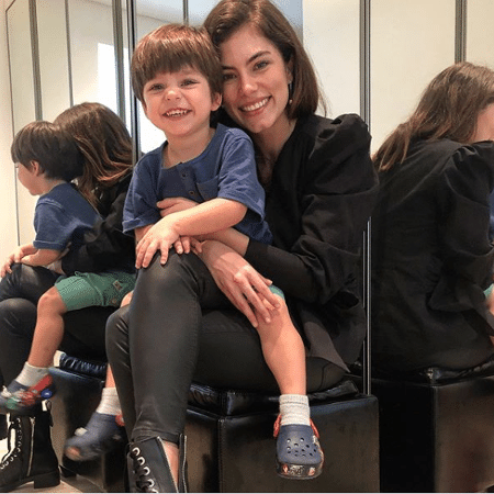 Bruna Hamú e o filho Julio - Reprodução/Instagram