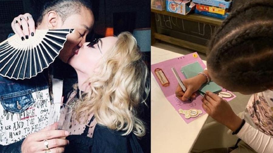 Madonna e o namorado - Reprodução/Instagram
