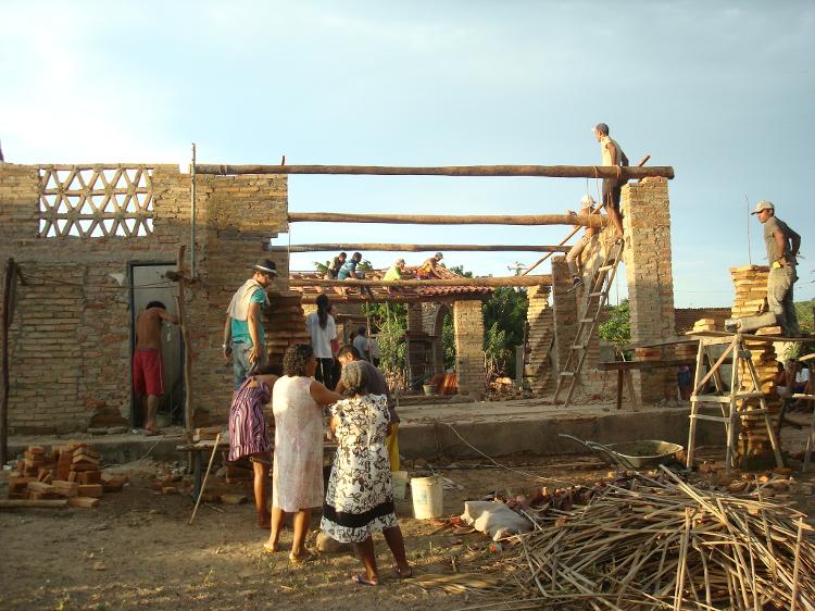 Obras de construção do projeto A Gente Transforma - Tatiana Cardeal/Divulgação - Tatiana Cardeal/Divulgação