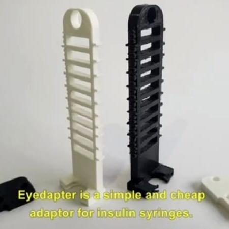 Protótipo do dosador de insulina feito em impressora 3D - Divulgação
