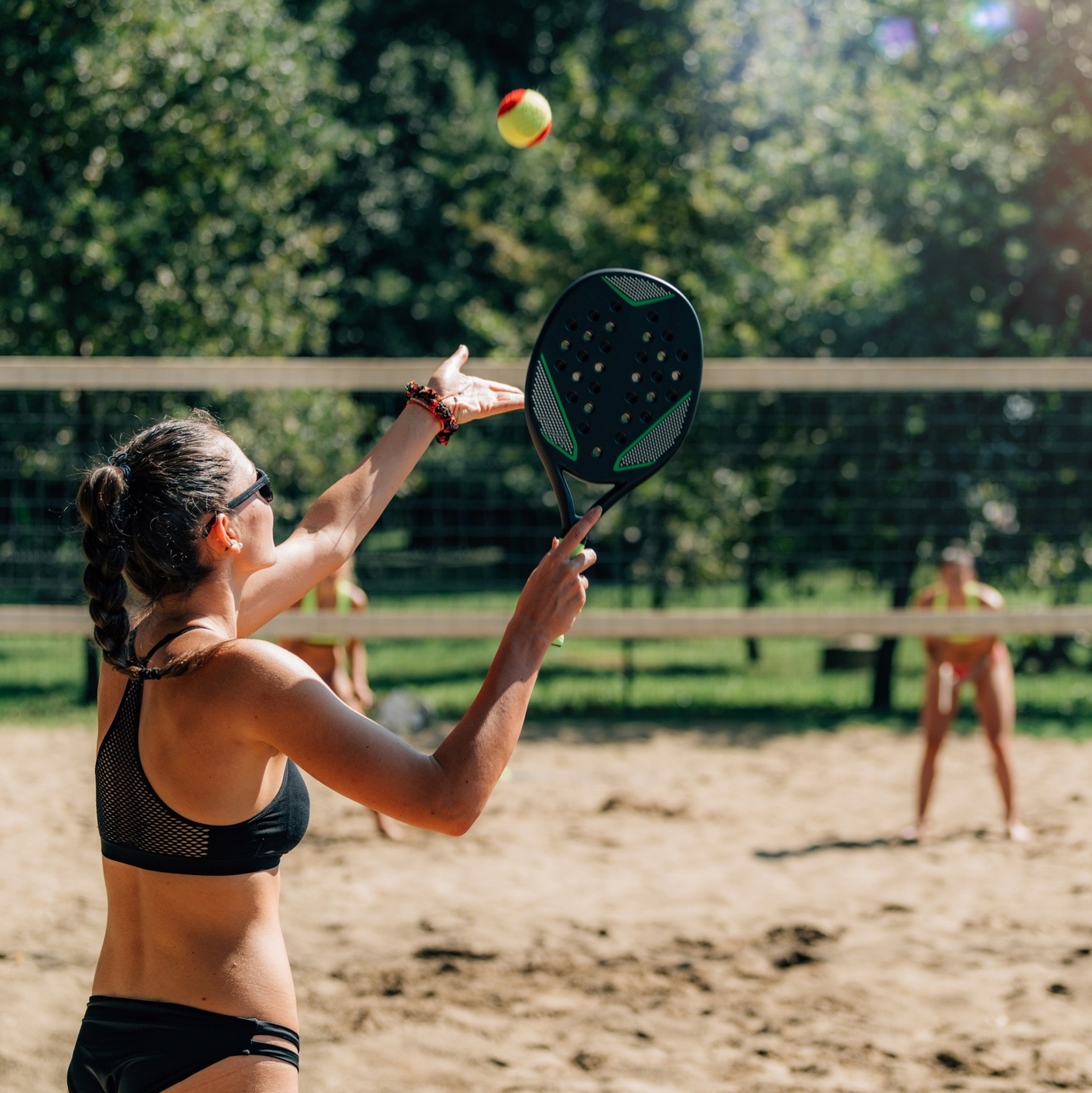 Demonstração: como funciona o Beach Tennis