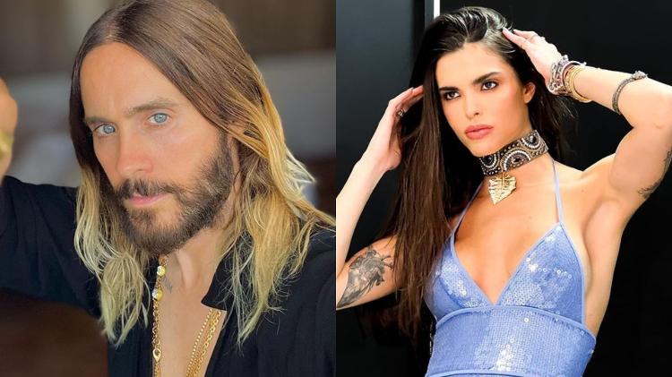 Jared Leto e Carol Mendes foram fotografados juntos em um passeio de barco - Reprodução/Instagram - Reprodução/Instagram