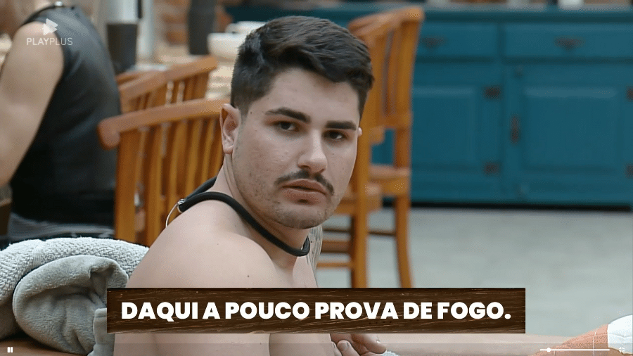 A Fazenda 2023: Lucas diz que lidou com depressão após fim de relacionamento - Reprodução/Playplus