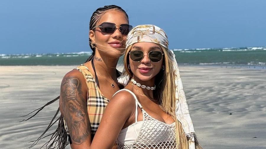 Brunna baba em foto grávida com Ludmilla - Reprodução/Instagram/ @ludmilla