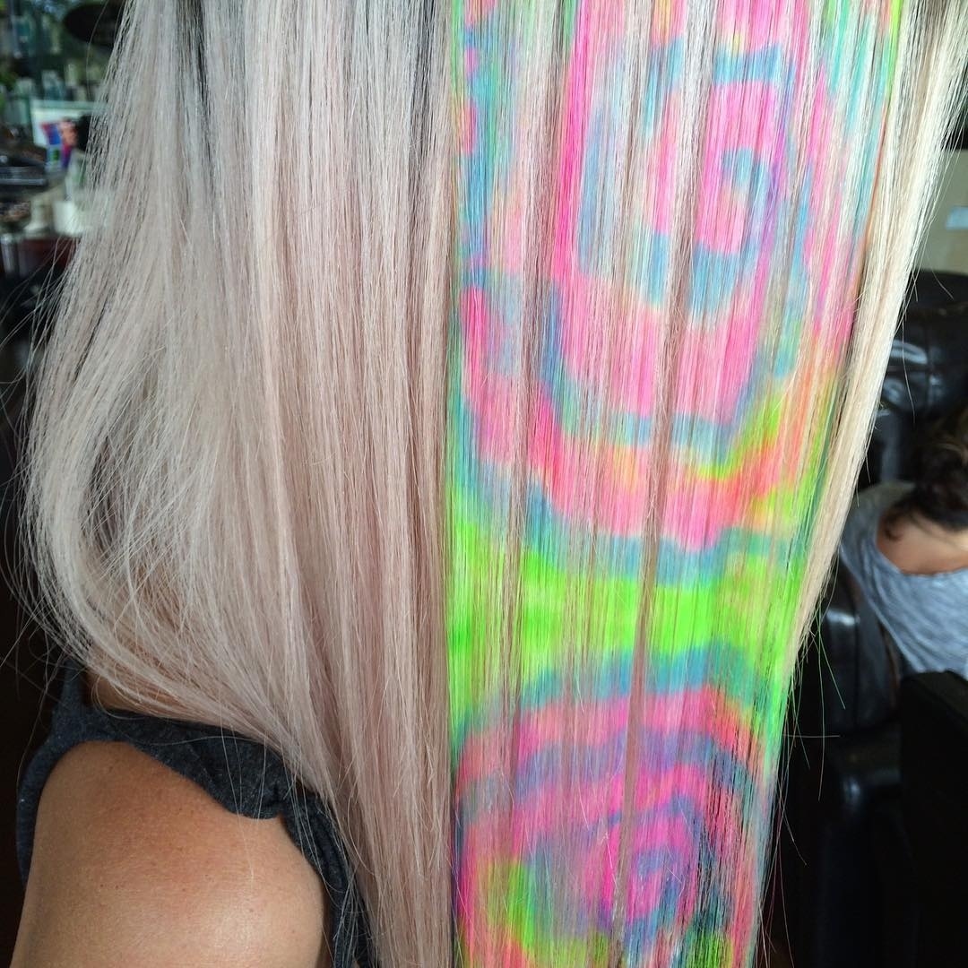 Tye Dye Hair - Reprodução/Instagram/@djvictory