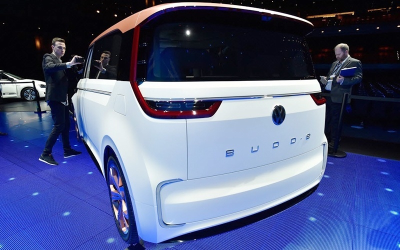 Volkswagen BUDD-e, a Kombi elétrica - David Becker/Getty Images/AFP