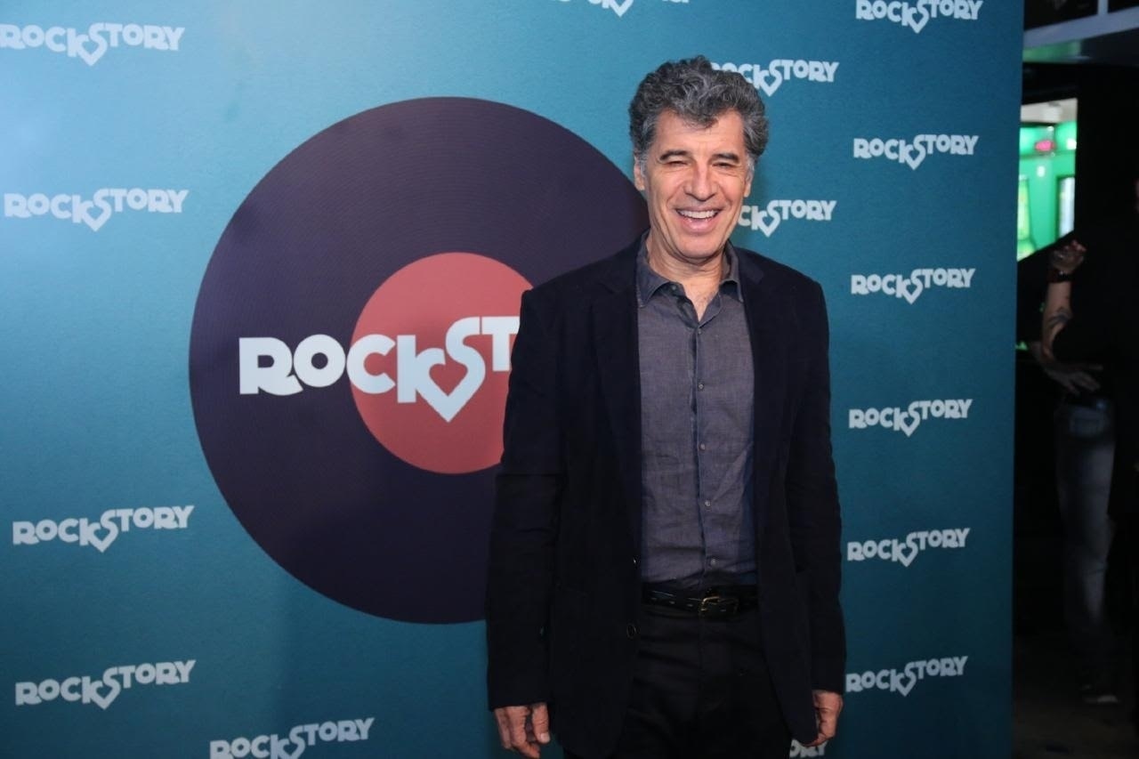 31.out.2016 - O ator Paulo Betti, que vai viver o personagem Haroldo em "Rock Story", comparece à festa de lançamento da novela - AgNews
