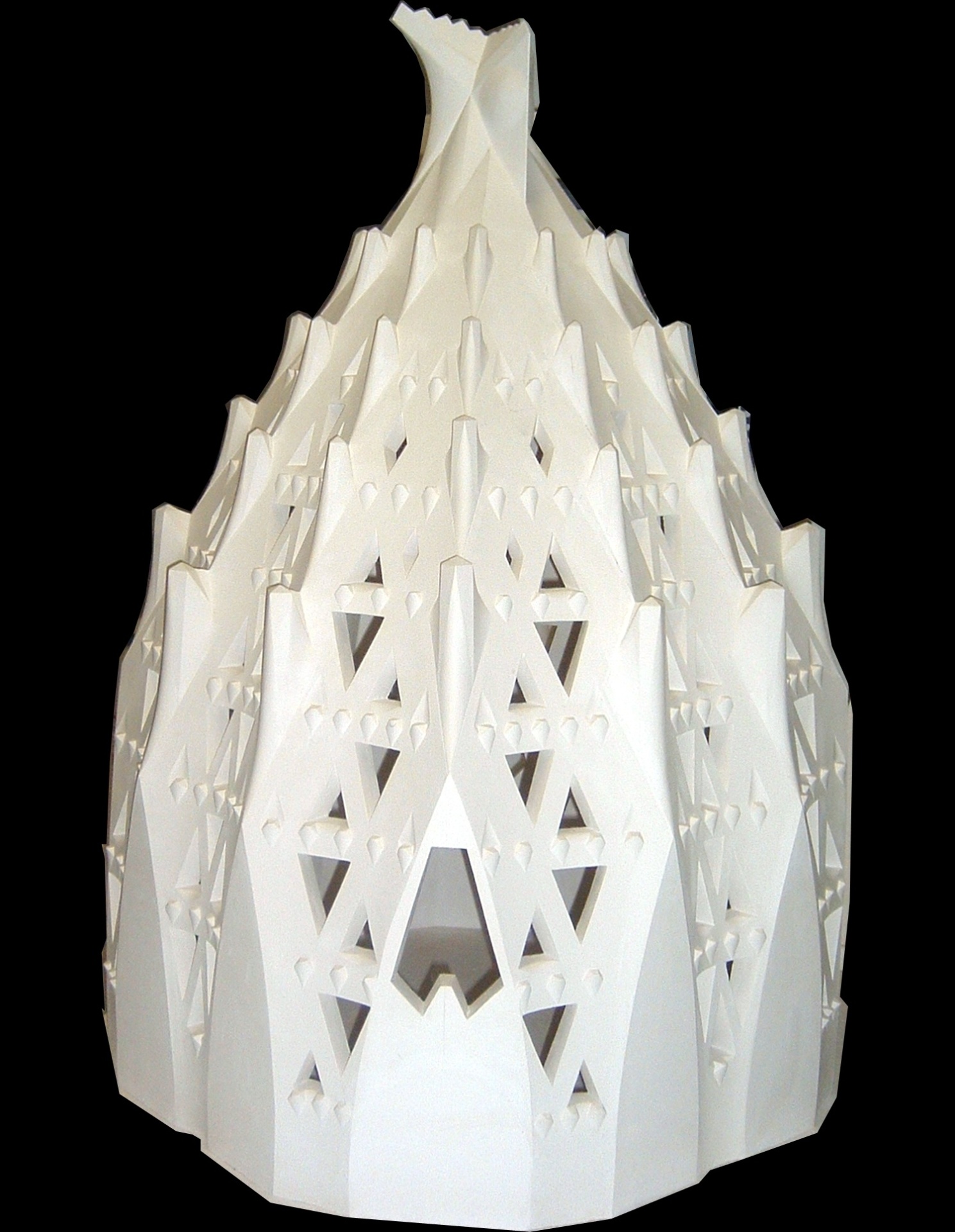 Maquete da Sacristia da Brasílica da Sagrada Família. Obra-prima de Gaudí, o templo católico localizado em Barcelona estará retratado em diversas maquetes na exposição do arquiteto catalão no Instituto Tomie Ohtake, em São Paulo - Divulgação/© Basílica de la Sagrada Família