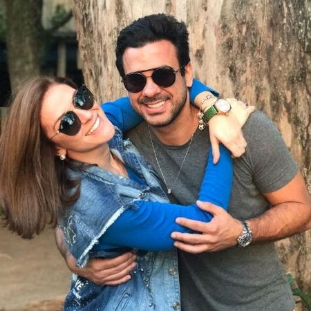 Renata Longaray em foto romântico com seu novo namorado: "Estou feliz" - Arquivo pessoal - Arquivo pessoal