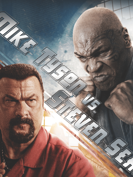 Steven Seagal e Mike Tyson no pôster de "China Salesman" - Reprodução - Reprodução
