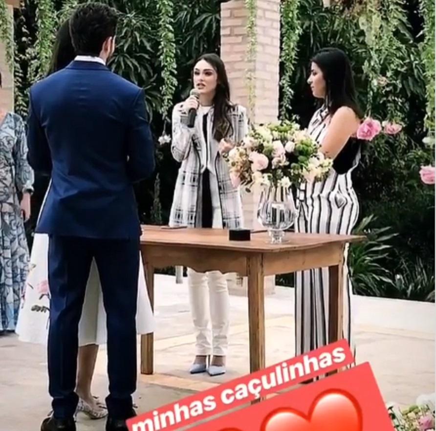 Klebber Toledo e Camila Queiroz se casam em SP; Isabelle Drummond dá benção - Reprodução/Instagram