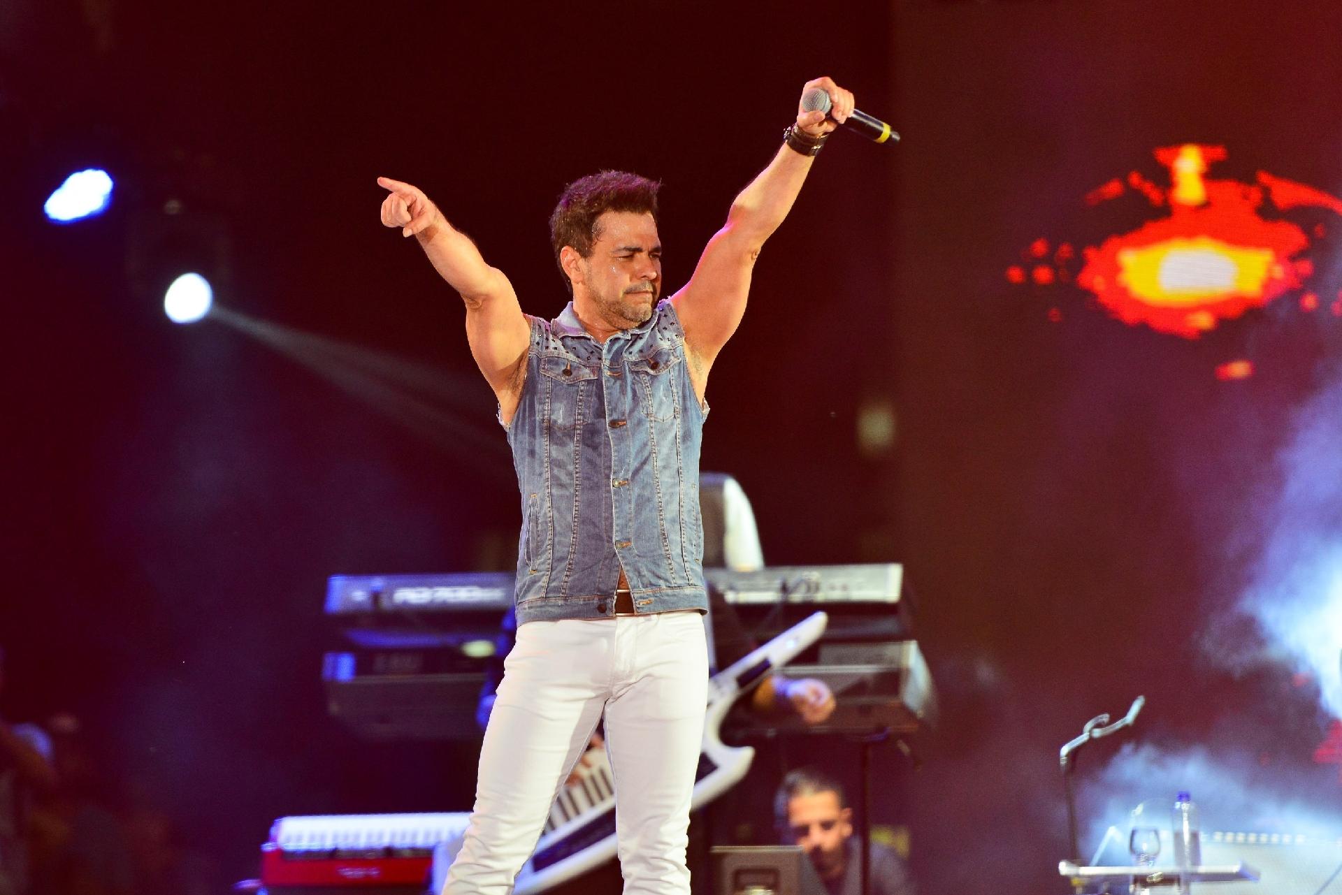 Zezé Di Camargo e Luciano se apresentam no Festival Virada Salvador 2019 - João Alvarez/UOL